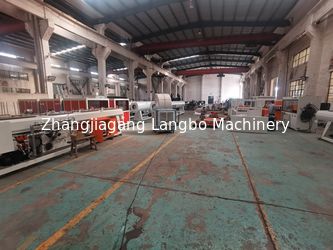 Zhangjiagang Langbo Machinery Co. Ltd. linea di produzione in fabbrica