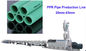 Singolo tubo ondulato del PVC che fa macchina, linea di produzione ad alto rendimento del tubo dell'HDPE