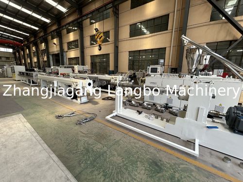 ultimo caso aziendale circa Linea di estrusione di tubi PPR da 20 a 63 mm