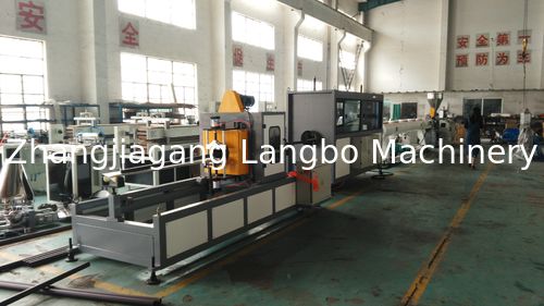 ultimo caso aziendale circa Linea di estrusione di tubi in PVC DN110  DN250