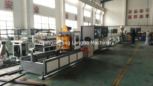 ultimo caso aziendale circa PVC Pipe Extrusion Line DN110–DN250