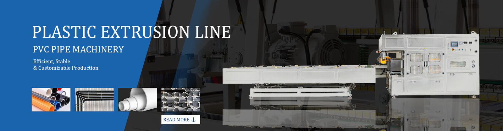 linea dell'estrusione del tubo del pe