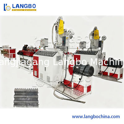 qualità  High Speed Plastic Corrugated Pipe Machine / Corrugated Tube Extruder Making Machine Fabbrica