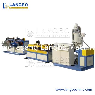qualità  High Speed PE/PVC/PP Single Wall Corrugated Pipe Extrusion Making Machine Line Fabbrica