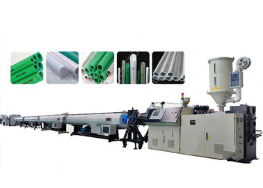 qualità  High Efficiency PPR Pipe Extrusion Line , Single Screw Plastic Extrusion Machine Fabbrica