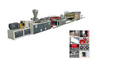 qualità  Full Automatic WPC Pvc Foam Board Production Line Advertising Board Extrusion Fabbrica