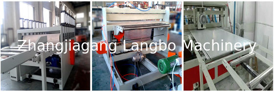 Bordo della schiuma del PVC che fa la linea dell'estrusione del bordo della schiuma di machine/WPC/linea di produzione