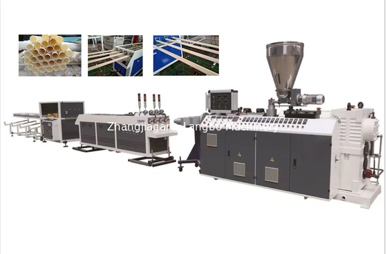 Linea elettrica quattro filo 20-25mm dell'estrusione del tubo del condotto del PVC
