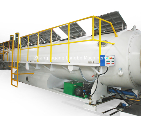 355-800 mm di diametro Linea di estrusione di tubi HDPE PE ad alta capacità con cambio integrato