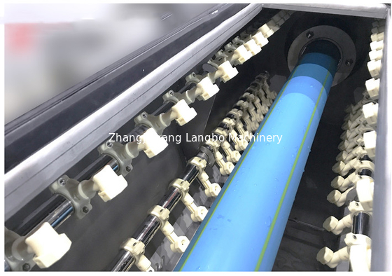 Linea di produzione di macchine per la produzione di tubi di irrigazione a goccia in linea in HDPE in plastica