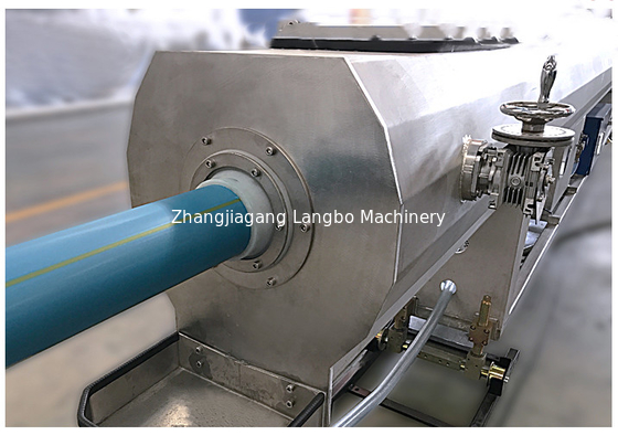 Facile da usare Linea di produzione di macchine per l'estrusione di tubi in plastica HDPE PE