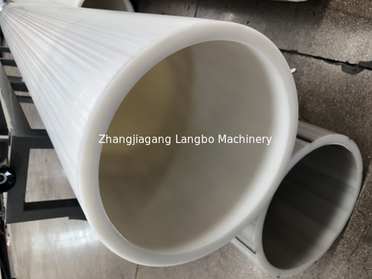 Linea di estrusione di tubi HDPE durevoli per la produzione su larga scala