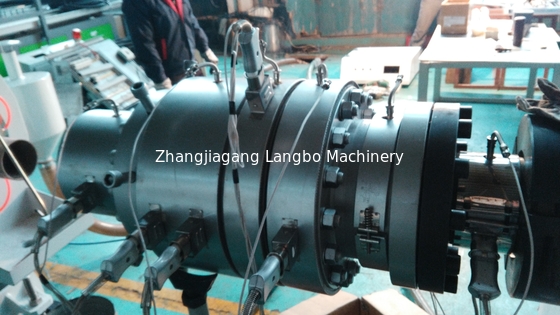 CE ISO Pvc Pipe Extrusion Machine 80/156 Conical Twin Screw Extruder