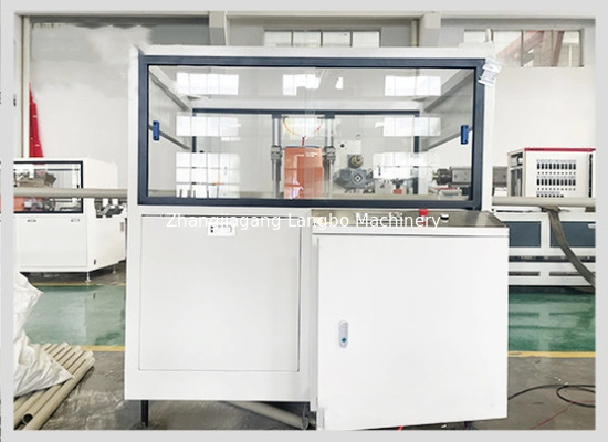 Diametro del tubo 75-250 PVC/UPVC/CPVC di plastica Linea di estrusione del tubo del condotto elettrico con inverter ABB