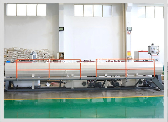 Diametro del tubo 75-250 PVC/UPVC/CPVC di plastica Linea di estrusione del tubo del condotto elettrico con inverter ABB