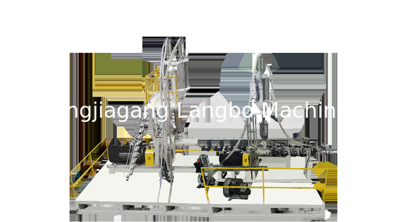 Linea dell'estrusione del tubo dell'HDPE della vite di capacità elevata di 710-1600MM singola