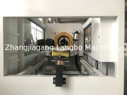 Macchina di estrusione ad alta efficienza a vite singole per la fabbricazione di tubi di idraulica e fognature in PE da 110 mm