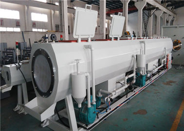 Tubo ad alta velocità dell'HDPE che fa macchina, macchina dell'espulsore dell'HDPE di capacità 350KG/H
