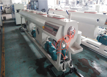 Linea alto diametro dell'estrusione del tubo del pe di 100 acque luride della vite di capacità di produzione 120mm