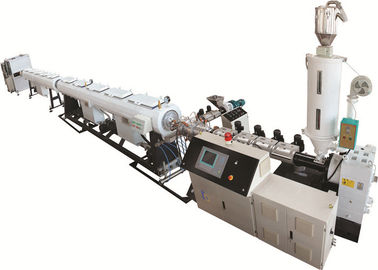 PPR Plastic Composite Corrugated Pipe Extruder Extrusion Making Machine Linea di produzione a doppia vite