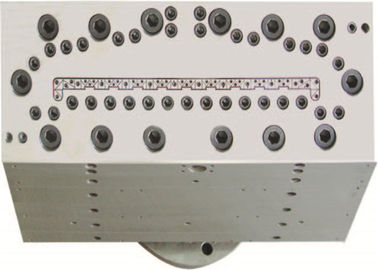 Strato automatico del PVC che fa macchina, linea di produzione del PVC del pannello della cavità di potere 55KW