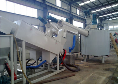 Pp/linea di riciclaggio di plastica in pieno potere azionato automatico del pe di totale 55kw