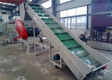 Ss 304 Riciclatore di pellicole di plastica per il lavaggio dei rifiuti, linea di lavaggio di pellicole Pp Pe Asciugatura ad aria calda