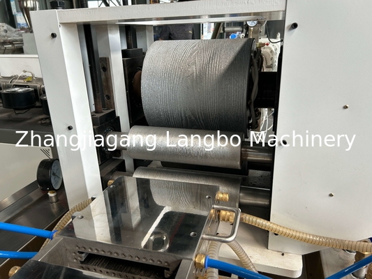 Co linea di estrussione Wpc all'aperto con incisione 3D