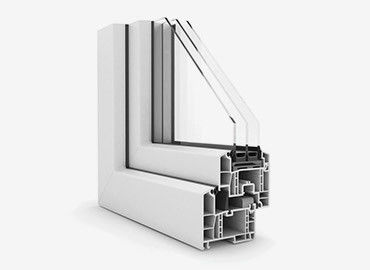 macchina di plastica dell'estrusione di profilo dell'input 37KW, macchina dell'estrusore a vite del gemello di WPC