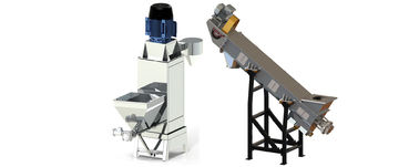 ANIMALE DOMESTICO automatico pieno che ricicla linea potere orizzontale dell'essiccatore 210KW della centrifuga