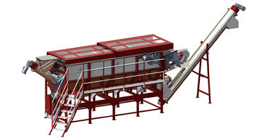 Linea di lavaggio delle bottiglie dell'animale domestico del CE, macchina di riciclaggio di plastica di velocità del prodotto 1000KG/H