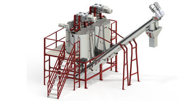 Linea di lavaggio delle bottiglie dell'animale domestico del CE, macchina di riciclaggio di plastica di velocità del prodotto 1000KG/H