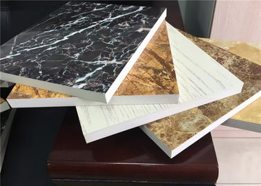 Linea di produzione impermeabile dello strato del marmo del PVC, linea di plastica dell'estrusione dello strato del PVC