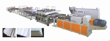 Macchina ad alto rendimento di fabbricazione del PVC, macchina facile del bordo della schiuma di controllo WPC