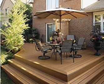 Pp/PE WPC che fa macchina, macchina dell'estrusione di profilo WPC del recinto di Decking