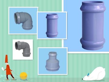 Macchina elettrica di Belling della macchina/tubo dell'estrusione del tubo del PVC con la macchina d'alimentazione a spirale di DTC