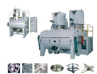 Macchina del miscelatore del PVC di iso del CE del motore di SIEMENS tramite controllo dell'invertitore, a basso rumore