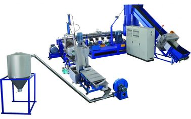 Macchina di riciclaggio di plastica dell'animale domestico antinvecchiamento, macchinario di plastica durevole dell'impianto di riciclaggio