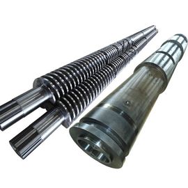 Il PVC gemellato conico di plastica dell'estrusore a vite convoglia la macchina di Extrudsion
