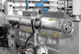 Macchina ad alta velocità dell'estrusore a vite, macchina automatica della plastica dell'espulsore