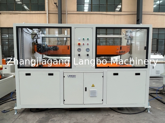 80/173 Linea di produzione di tubi in PVC ad alta velocità con estrusore a doppia vite conico a rotazione contraria