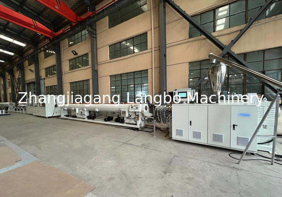 Linea di estrusione automatica del tubo CPVC PLC con diametro 20-110 mm