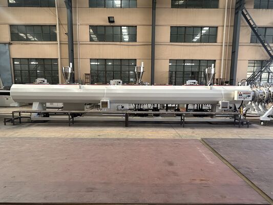 Cina 16-110mm High Density Polyethylene Pipe Making Machine con  sia motore e PLC