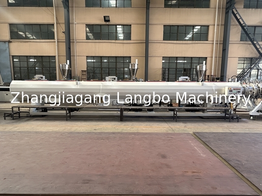 Cina 16-110mm High Density Polyethylene Pipe Making Machine con Siemens sia motore e PLC