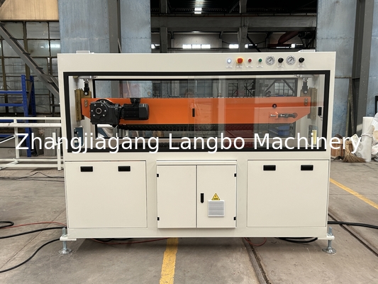 Linea di produzione di estrussione per tubi in PE HDPE personalizzata con cambio integrato