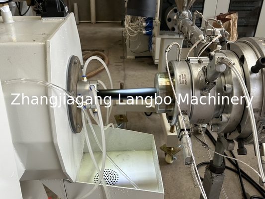 Plastico PE tubo di cavi d'acqua estrusore macchina di produzione di tubi di plastica linea