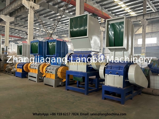 37KW trituratore per tubi in PVC Riciclaggio dei rifiuti di plastica