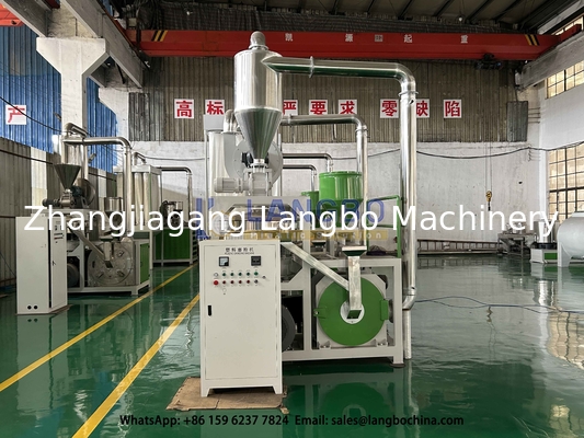 Prodotto di scarto di profilati di tubi di plastica Pulverizer Miller Machine
