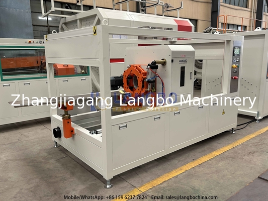 Macchina per la produzione di gomma di estrusore di tubi in PVC completamente automatica con polvere in PVC