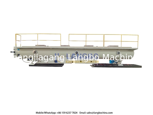 Linea di estrusione di precisione ad alta potenza e lunga durata di funzionamento per tubi a doppia cavità in PVC